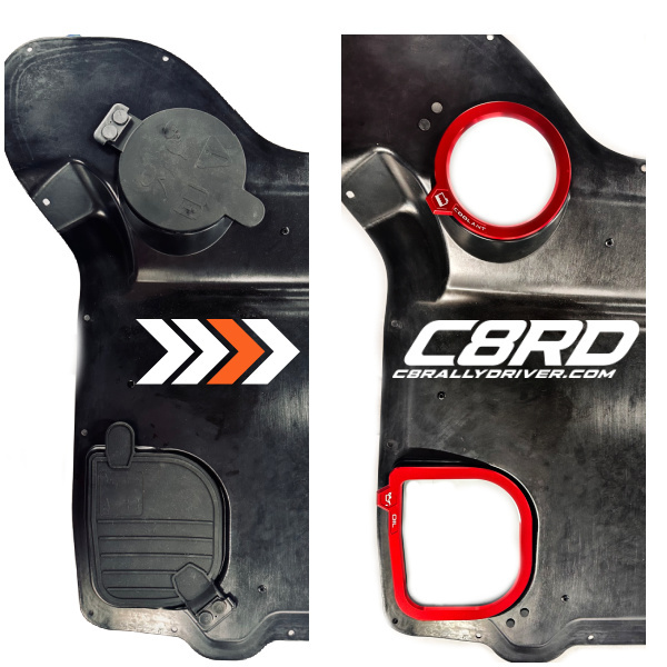 C8 Corvette HTC Fast Access Covers